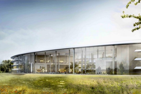 Le futur Apple campus à Cupertino par Fosters and Partners