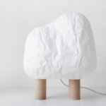 Lampe à poser Forêt illuminée éditée par Super-ette