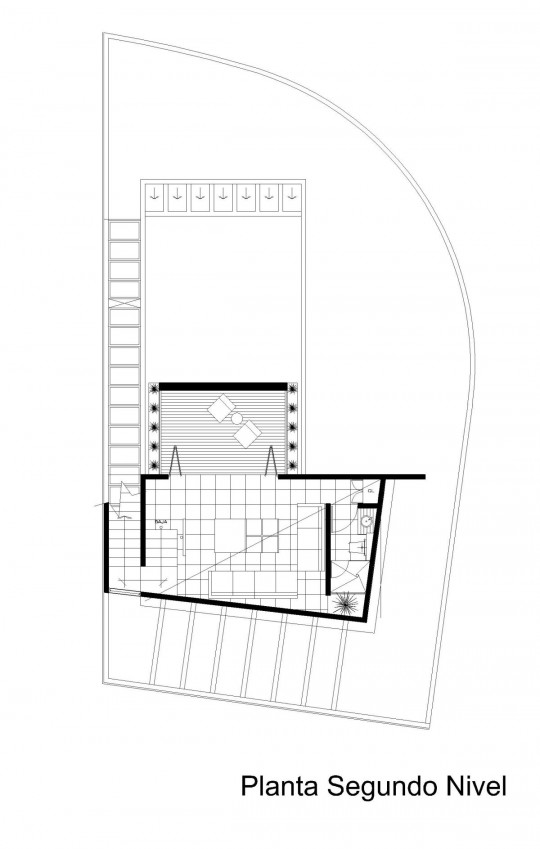 M house : plan du 2ème étage