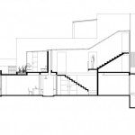 M house : plan de coupe