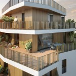 Résidence Naos : bâtiment Ã  angle ouvert