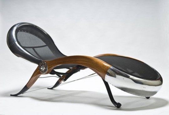 Aviator chair - chaise longue esprit avion