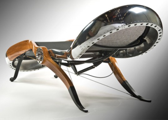 Aviator chair - design David Catta