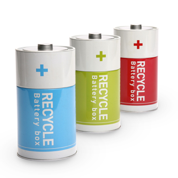 Battery box en 3 couleurs