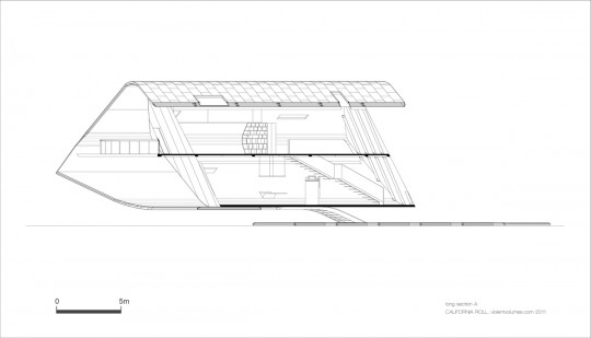 Plan de la California Roll House