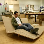 Cay sofa - prototype de canapé pliable en bois