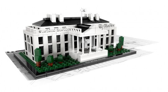 Lego architecture : La maison blanche en briques de lego