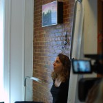 Micro studio Ã  New-York avec un mur en briques rouges