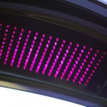 Palm Shower : palmier à LED (chromathérapie)