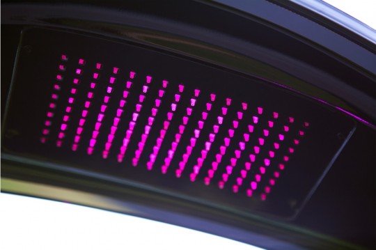 Palm Shower : palmier à LED (chromathérapie)