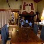 Intérieur de la maison médiévale à Toulouse