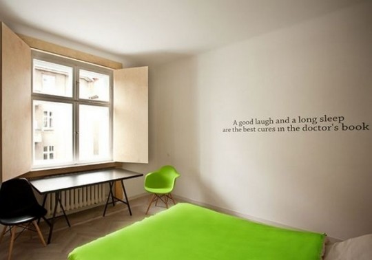 Quotel, chambre design minimaliste