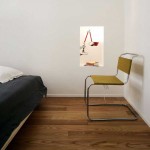 Chaise design dans un appartement contemporain