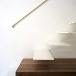 Escalier sans contre-marches et sans garde-corps