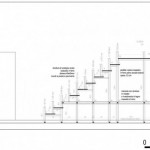 Plan du House Studio, escalier