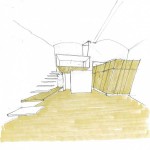 Croquis architecte, House Studio