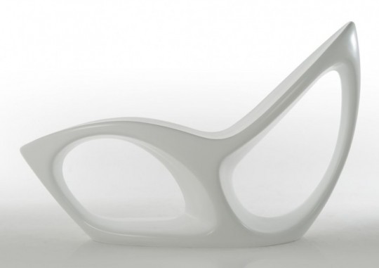 Fauteuil design blanc Odissey