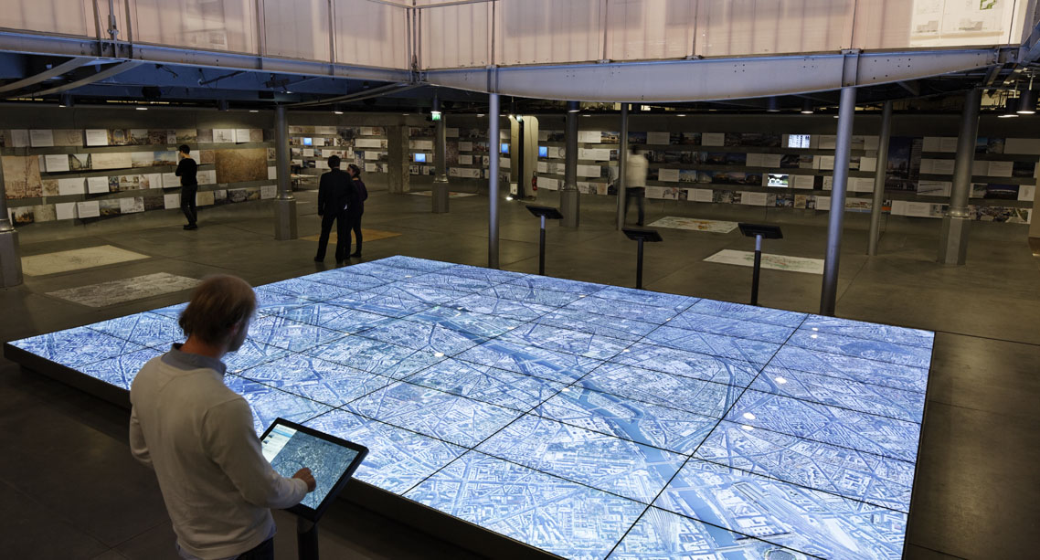 Le grand Paris du futur en maquette numérique au Pavillon de l’Arsenal