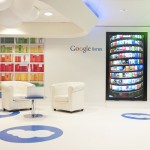 Espace Google livres au siège de Google à Paris