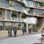 Entrée de la résidence Nouvelle Vague Ã  Paris