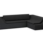 Canapé d'angle design Novv anthracite