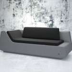 Canapé design Novv gris