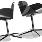 Fauteuil sixties noir Coccola