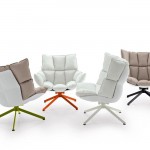 Fauteuil Husk design Patricia Urquiola pour B&B Italia