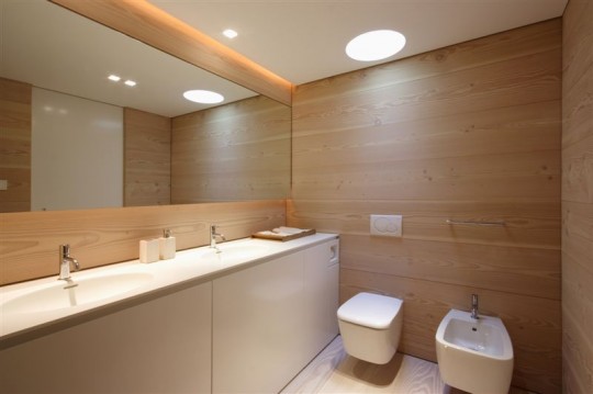 Salle de bain en bois design