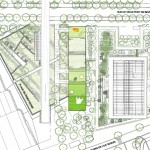 Plan de masse de la crèche C1 Ã  Boulogne-Billancourt