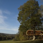 Maison en bois dans un arbre ecoPERCH par Blue Forest