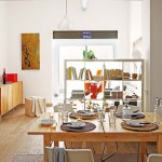 Déco enbois dans un petit appartement Ã  Barcelone