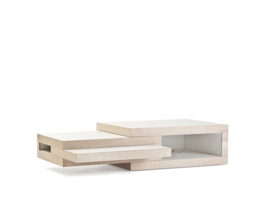 Table bases en bois modulable design REK