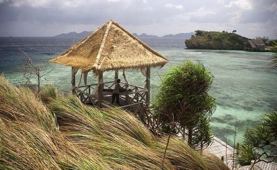Misool eco resort, bugalow sur une île privée