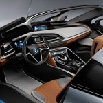 BMW i8 spyder, design intérieur