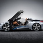 BMW i8 roadster avec portes en elytres