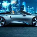 BMW i8 spyder, roadster électrique