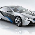 BMW i8 roadster électrique futuriste