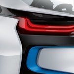 BMW i8, feu arrière à LED