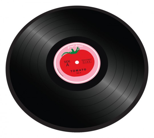 Dessous de plat disque vinyl Tomato par Joseph Joseph