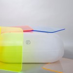 Table basse gonflable MAKI par FUGU
