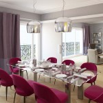 Salle Ã  manger d'un appartement de la résidence Paris 7 Rive Gauche