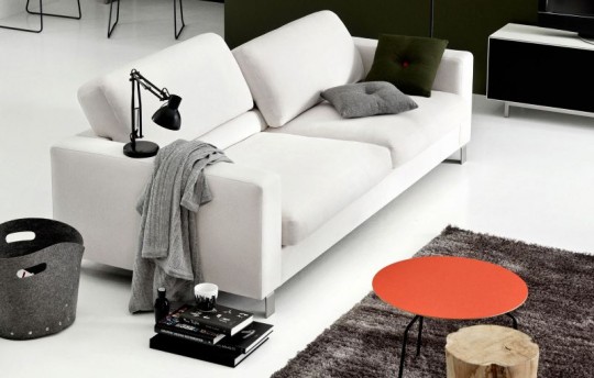 Canapé blanc Cesto BoConcept