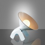 Lampe Snoopy blanche, le petit chien lumineux de Lumiven