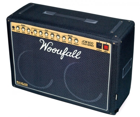 Pouf amplificateur guitare électrique Wooufall