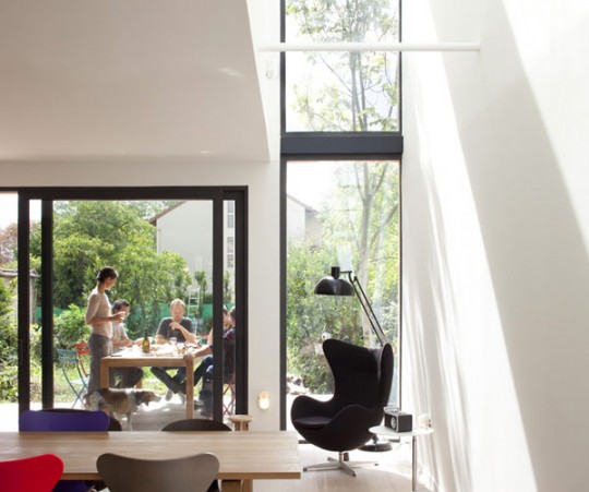 Maison en bois éco-durable à Antony (Paris)