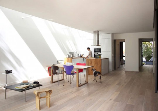 Maison en bois éco-durable à Antony (Paris)