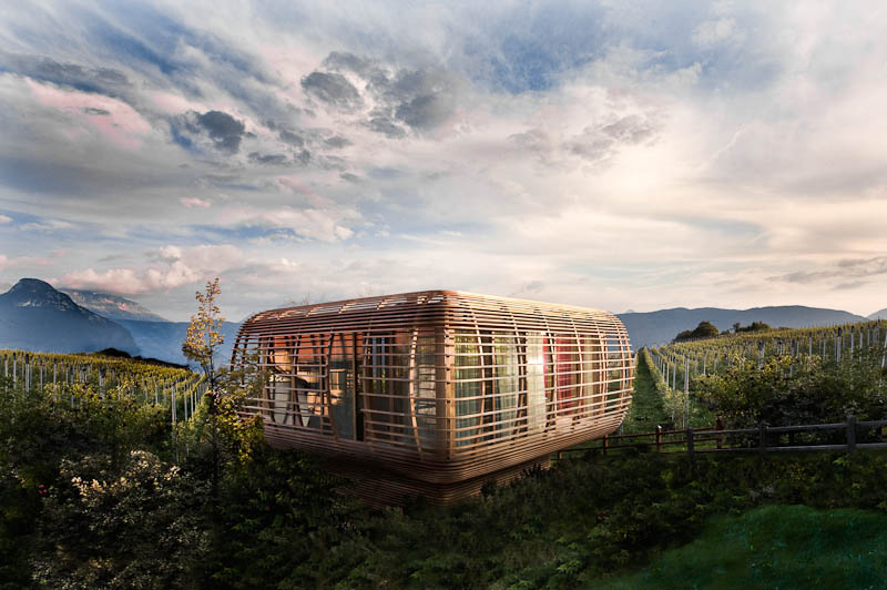 FINCUBE, la maison mobile & écologique du futur de Werner Aisslinger
