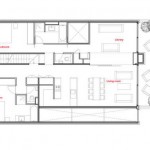 Plan d'une maison en bois éco-durable