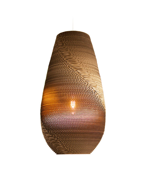 Suspension design en carton Drop